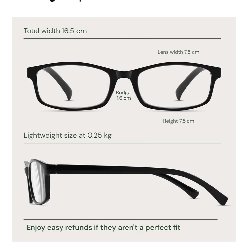 🆕 6 Stylish Eyeglasses Set with 6 Leather Case reading glasses blue ray blocker - Picture 3 of 12
